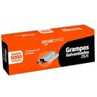 Grampo galvanizado 5000 unidades 26/6 office jocar