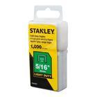 Grampo ligth duty 8mm 5/16" 1000 grampos stanley