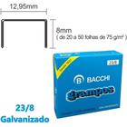 Grampo para Grampeador 23/8 Galvanizado 1000 Grampos