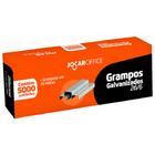 Grampo para grampeador galvanizado 26/6 cx 5.000un - leonora