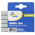 Grampo Reto 8mm para Grampeador Tapeceiro Caixa 1.000 Guepar