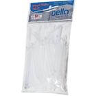 Grampo Trilho Plástico Dellofix Branco 50un - Dello