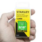 Grampos para uso leve 5/16 Pol 1000 Pçs Stanley Tra205t