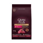 Gran plus gourmet cão adulto mini ovelha & arroz 3kg