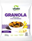 Granola Integral Sem Glúten Chia com Banana Vitalin 200g