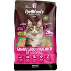 Granulado de Madeira para Gatos Ipet Woods 20kg