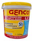 Granulado Para Piscina 3 Em 1 Genco 2,5kg Múltipla Ação