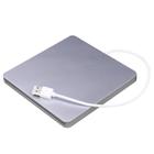 Gravador de CD RW USB móvel externo Super Slim para Mac