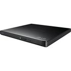 Gravador de DVD Externo Ultrafino 8x USB 2.0 com Suporte M-DISC - Preto