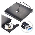 Gravador Externo Cd/dvd Usb 3.0 Slim Portatil