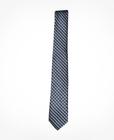 Gravata Azul Xadrez Slim - 4020