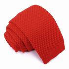 Gravata Crochê Slim Vermelha - O Gravateiro