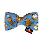 Gravata MeuAuAu Garfield 6 Azul Claro para Cães e Gatos