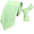 Gravata verde menta tecido trabalhado quadradinho para padrinhos e eventos