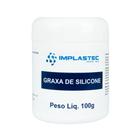 Graxa Silicone Dielétrica Implastec Lubrificantes Especiais IGS200 100g Para Equipamentos De Laboratório