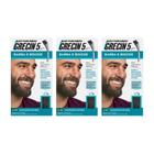 Grecin 5 Barba E Bigode 28G M-100 Castanho Escuro-Kit 3Un