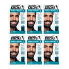 Grecin 5 Barba e Bigode 28g M-110 Preto - Kit C/ 6un