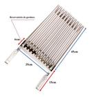Grelha Argentina Parrilha Churrasco 35x45 Cm - INOX 430