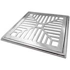 Grelha De Aluminio Com Porta Grelha Quadrada 20x20cm - AC VENT