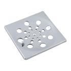 Grelha de Ralo 15x15cm Abre / Fecha Quadrado Inox - Overtime