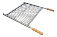 Grelha Para Churrasqueira 60x40 Inox- Moeda