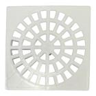 Grelha Plastica Quadrada Branca Krona 15X15Cm - Nr52