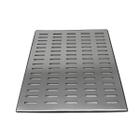 Grelha Pluvial 50cm x 50cm Inox 304 com Aro em Inox e Tela