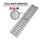 Grelha Ralo Inox Reforçado 10x50 Veículo Leve com Tela