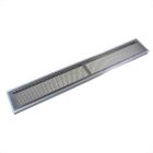 Grelha ralo linear inox perfurada jjm 15x100