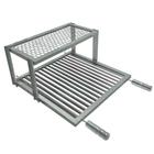 Grelha Uruguaia 50X50 Com Descanso Inox Churrasco Parrilla