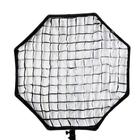 Grid para Softbox Octagonal 80cm Colmeia de Luz com tiras autocolantes para Estúdio Fotográfico