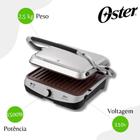 Grill Bioceramic 2 em 1 Oster Multiuso Ajuste De Temperat CKSTPA4881 - 110V