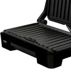 Grill Elétrico Asteria Compact sanduicheira multifunção Inox-Mallory