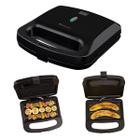 Grill Elétrico Black e Decker Cuisine Expert Antiaderente Preto 127V - GS800