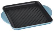 Grill Le Creuset Quadrado 24cm - Ferro Fundido Esmaltado Caribe