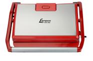 Grill Panini Lenoxx Pgr155 Inox Red 127V