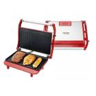 Grill & Sanduicheira 2 Em 1 Panini 850w Vermelho Chef Lenoxx