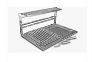 Grill suporte pratique med 60 x 50cm inox 304 - m. inox