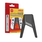Grip Suporte Carregador Para Joy-Con Nintendo Switch/Oled Preto