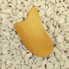 Gua Sha Massageador Facial de Bambu - 6 cm