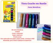 Guache Bastão Abelinhas 6 Cores com 10g cada - Acrilex