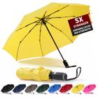 Guarda-chuva Anntrue Windproof Travel Auto Open Close Yellow