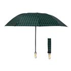 Guarda-chuva aqfkl Travel Compact Dobrável Chuva à Prova de Vento 108 cm