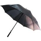 Guarda chuva de poliester automatico portaria preto 8 varetas cabo reto 115cm de ø - CLASSE