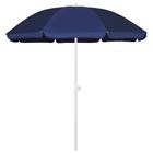 Guarda-chuva de praia AMMSUN Portable Piquenique ao ar livre de 6 pés azul