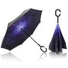 Guarda Chuva Invertido Reforçado Tecido Duplo  Invertido Estampado