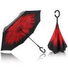 Guarda Chuva Invertido Reforçado Tecido Duplo  Invertido Estampado