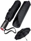 Guarda-chuva LifeTek Traveler 45 FX1 à prova de vento 115 cm preto