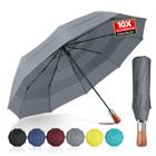 Guarda-chuva MasterUmbrella Triple Canopy à prova de vento de 46 polegadas