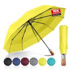 Guarda-chuva MasterUmbrella Triple Canopy à prova de vento de 46 polegadas